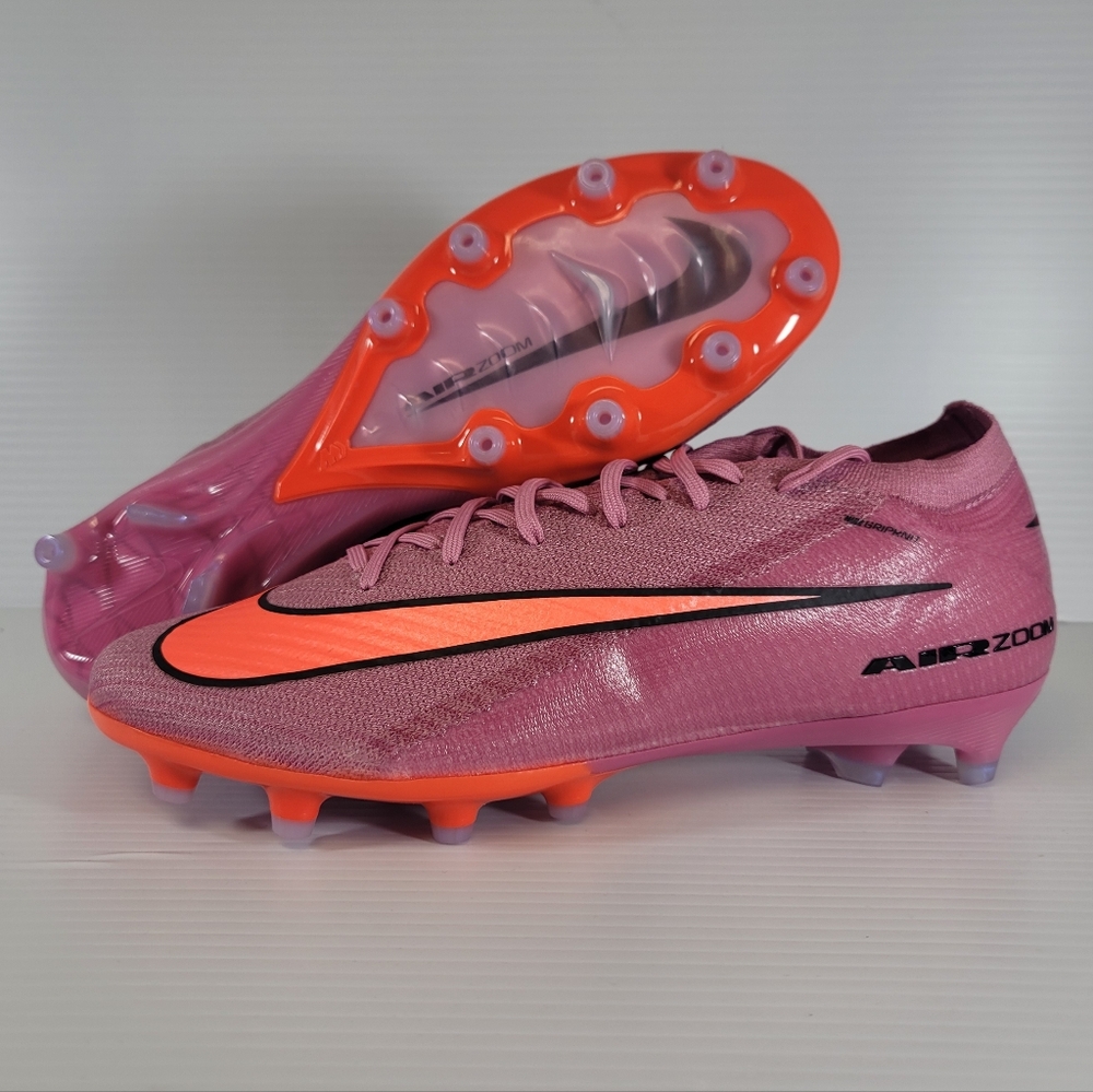 Nike Zoom Mercurial Vapor 16 Elite AG Flamingo Mens Size 11 FQ8693-600 Cleats